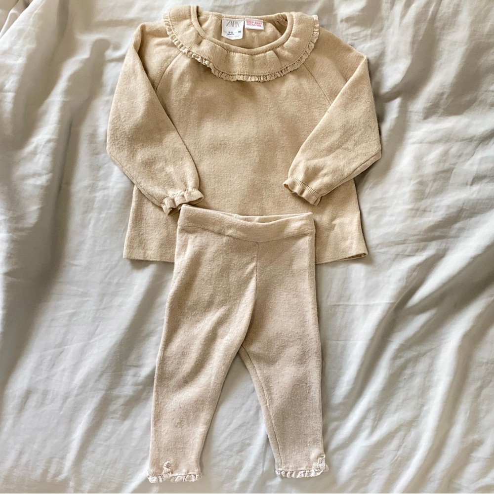 Zara knit set